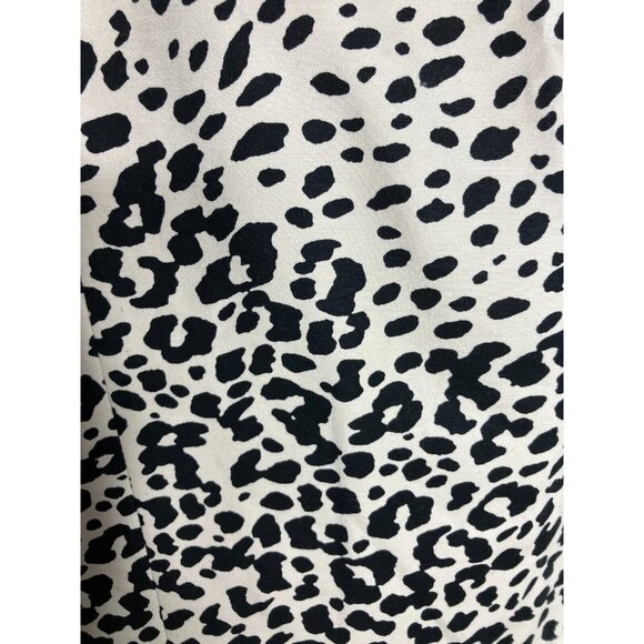 Ann Taylor Loft Women's Size 6 Leopard Print Beige Skirt - Picture 4 of 9